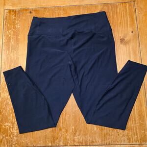 1X Dri-Fit Womens Nike Legging Activewear Navy Blue